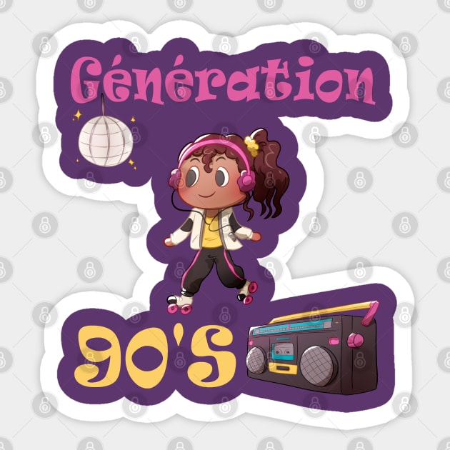 generation 90s Sticker by ChezALi